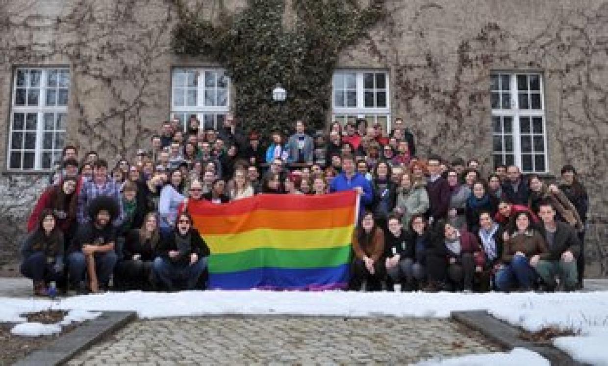 Bunt im Schnee - Queer Easter 2013