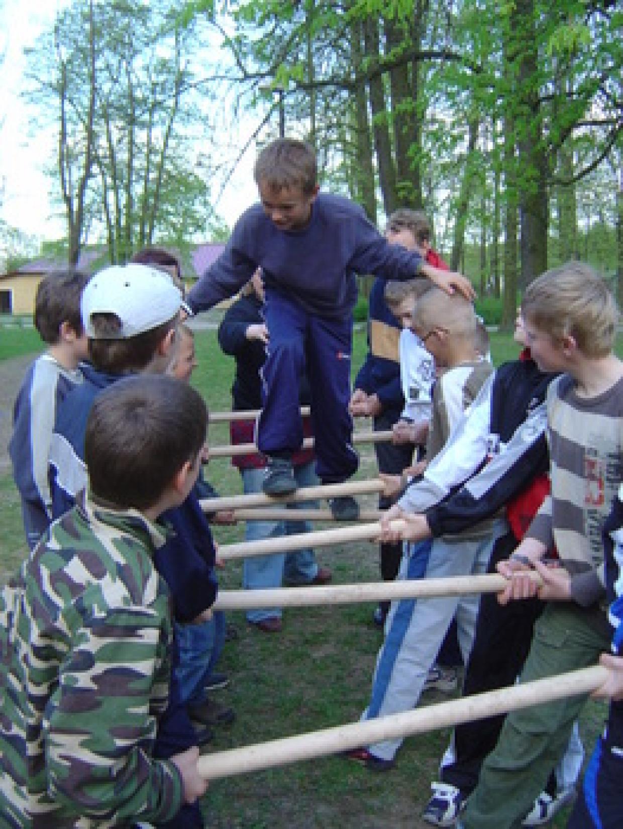 Übungen in der Gruppe